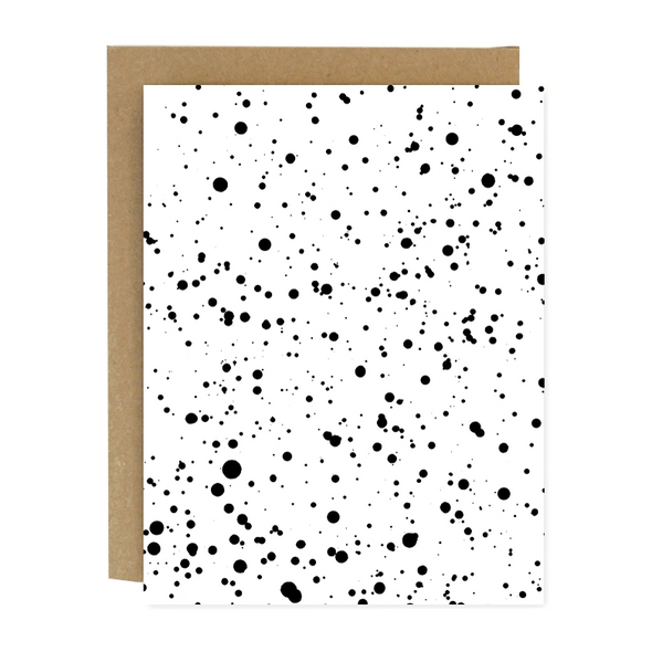 Splatter Pattern Card Set by Worthwhile Paper