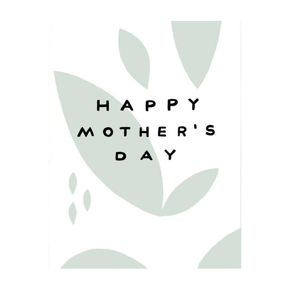 Petal Mother's Day Screenprinted Card by Worthwhile Paper