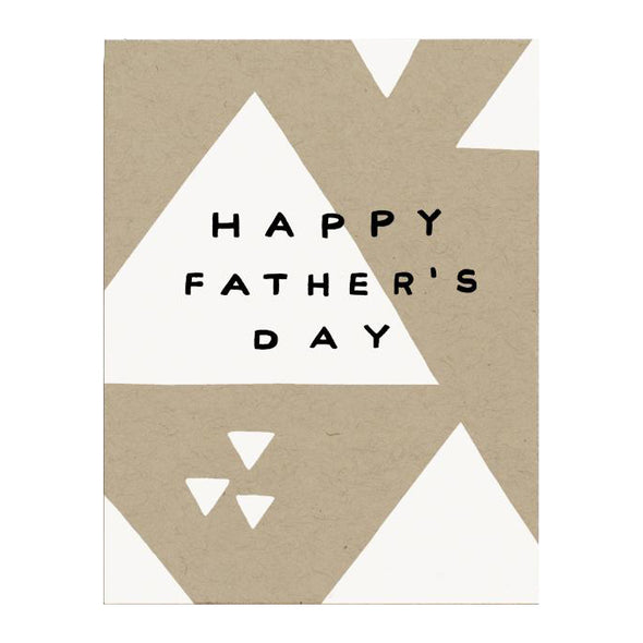 Triangle Father's Day Card by Worthwhile Paper