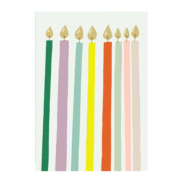 Rozalina Burkova Birthday Candles Card by Wrap