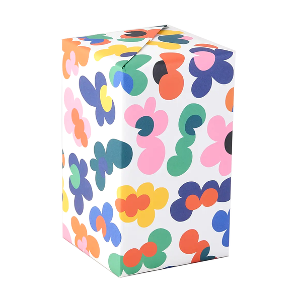 Flower Burst Wrapping Paper Single Sheet by Wrap