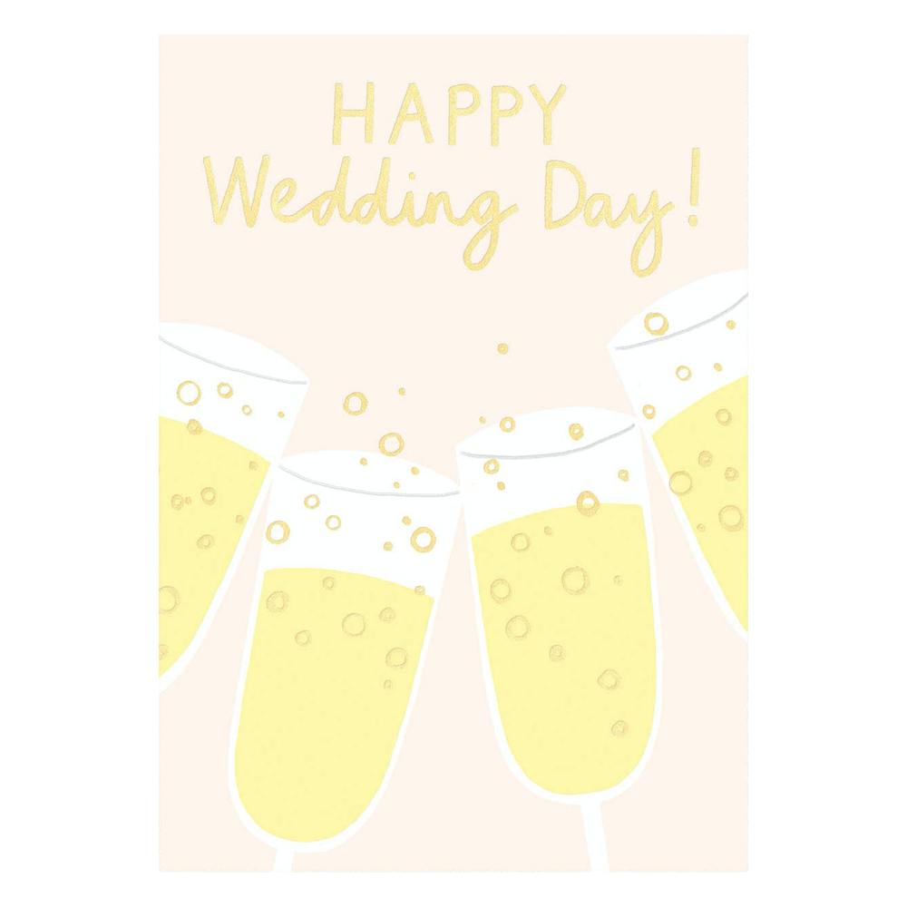 Charlotte Trounce Happy Wedding Day Card by Wrap