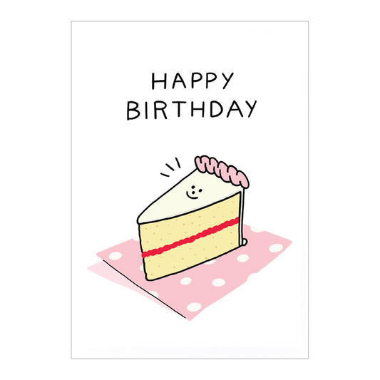 Holly St Clair Cake Slice Card by Wrap