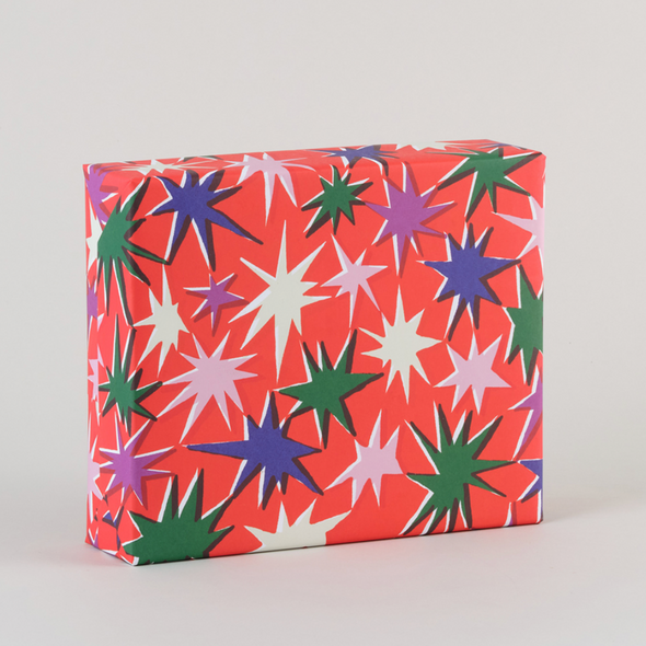 Rozalina Burkova Stars Holiday Wrapping Paper by Wrap
