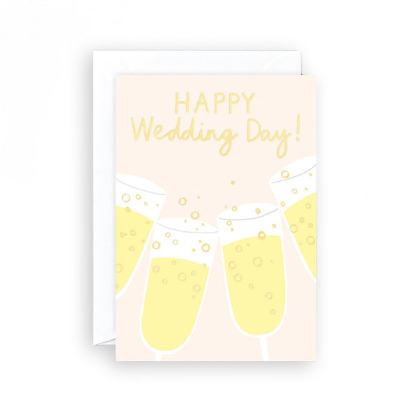 Charlotte Trounce Happy Wedding Day Card by Wrap