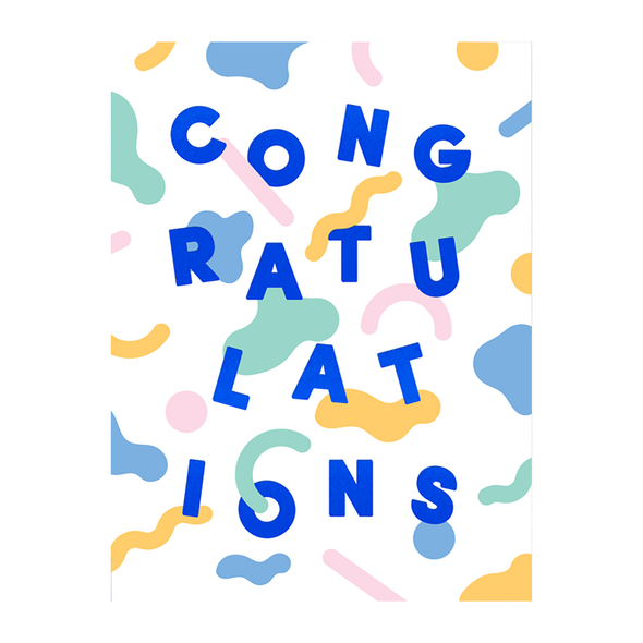 Rachel Peck Congratulations Card by Wrap
