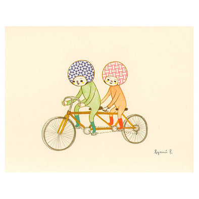Bikers Card by Ayumi Piland