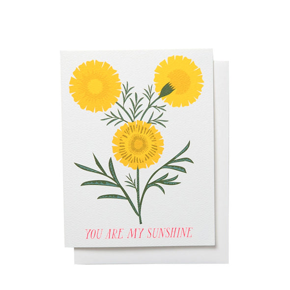 You Are My Sunshine Card by Banquet Workshop