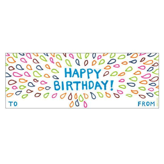 Birthday Gift Tag Set by Little Otsu