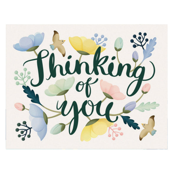 Poppy Thinking of You Card by Clap Clap