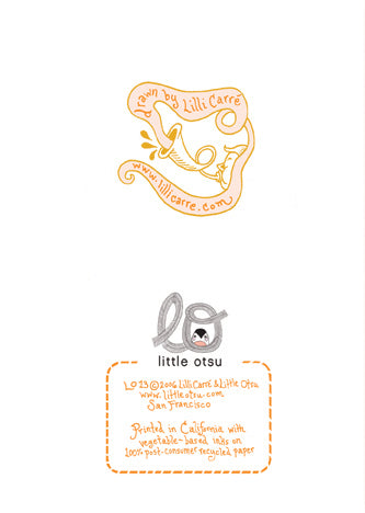 Lilli Carré Congratulations Card by Little Otsu