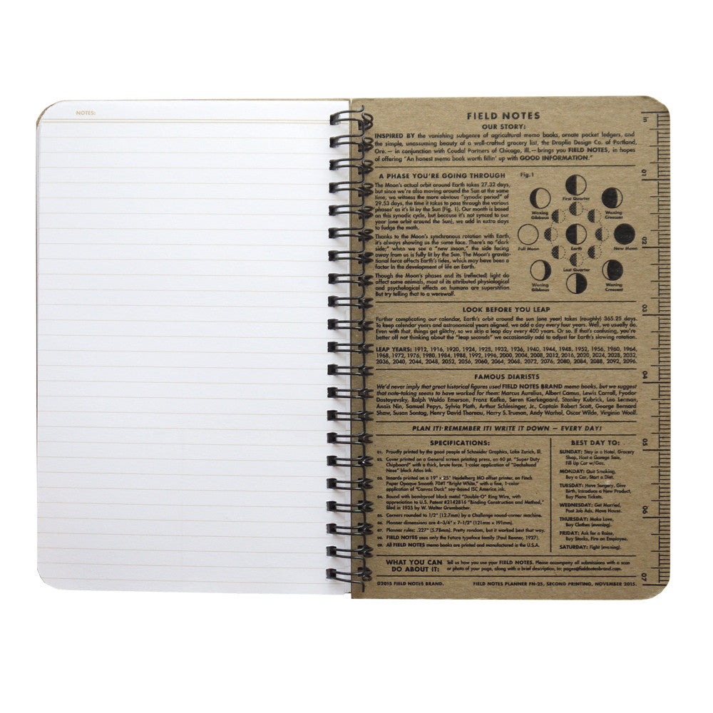 56-Week Planner by Field Notes – Little Otsu