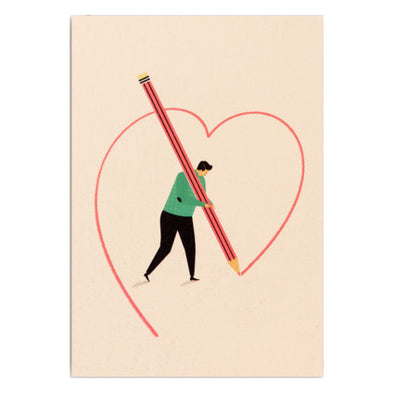 Dawid Ryski Drawn to You Card by Lagom