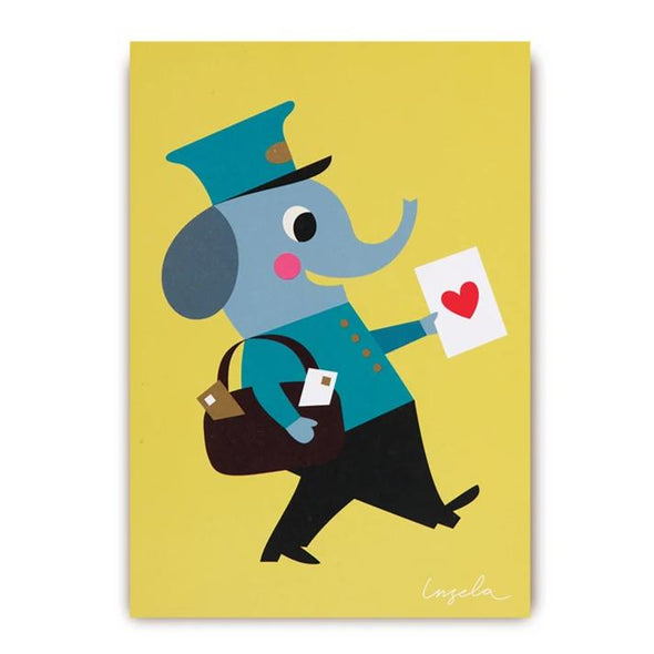 Ingela P Arrhenius Nelly Postcard by Lagom