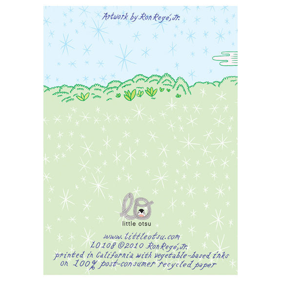 Ron Regé, Jr. Happy Birthday Card by Little Otsu