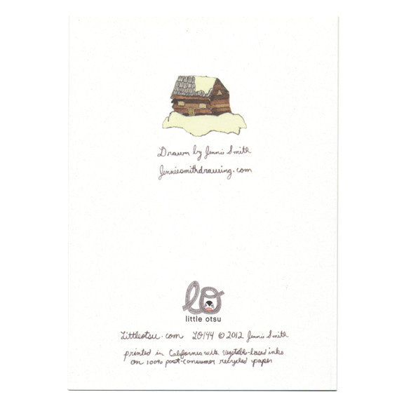 Jennie Smith Winter Card by Little Otsu