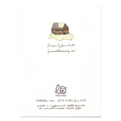 Jennie Smith Winter Card by Little Otsu