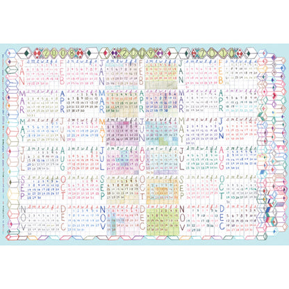 Lart C. Berliner Three Year Calendar (2010, 2009, 2008) by Little Otsu