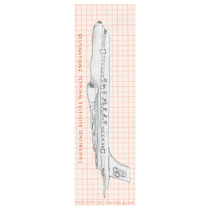 Simon Evans Plane Bookmark by Little Otsu