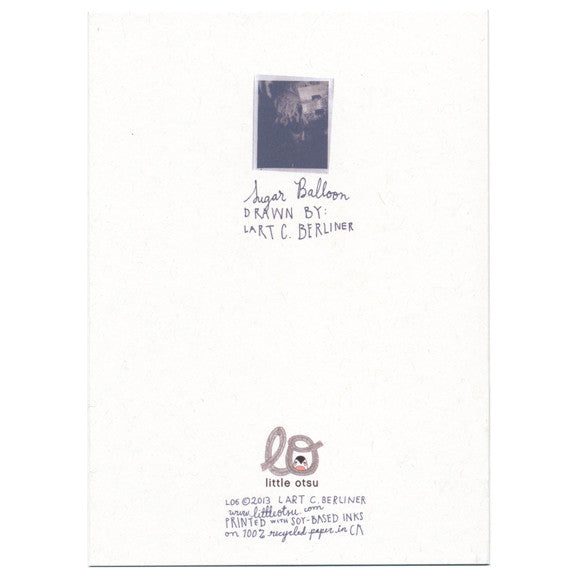 Lart C. Berliner Sugar Balloon Card by Little Otsu