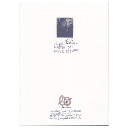 Lart C. Berliner Sugar Balloon Card by Little Otsu