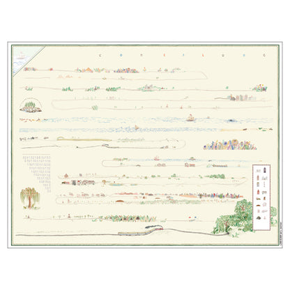 Lart C. Berliner Come Along Postcard by Little Otsu