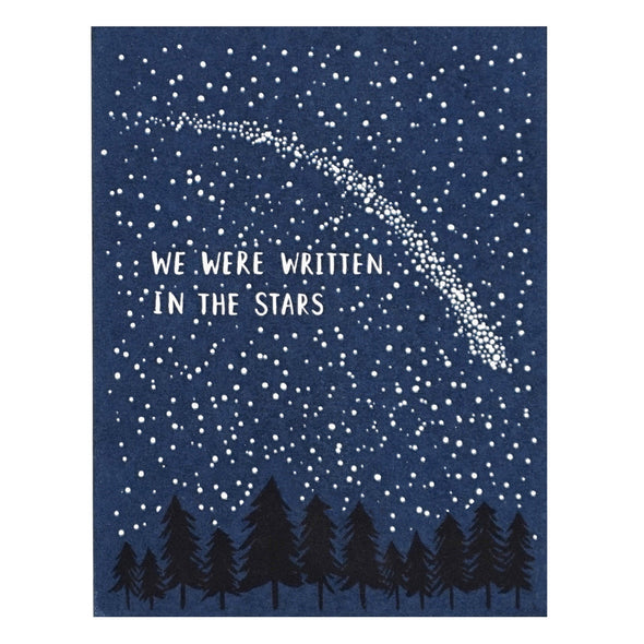 We Were Written in the Stars Card by Lucky Horse Press