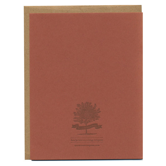 Best Wishes Card by Sycamore Street Press